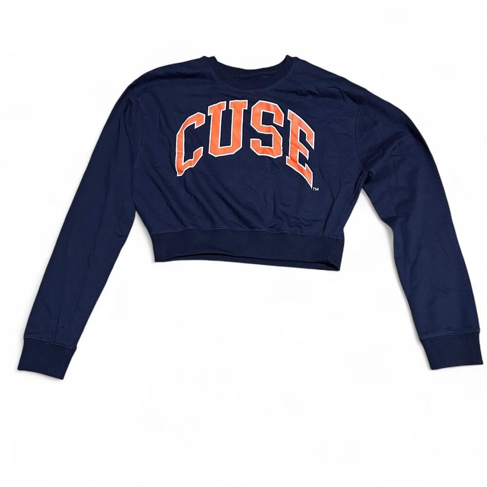 Lojo bands - Women's Navy and Blue Sweatshirt Syracuse
